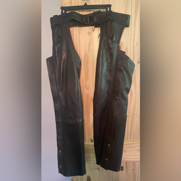 Vance Leather Motorcycle Chaps XXL - Picture 1 of 16